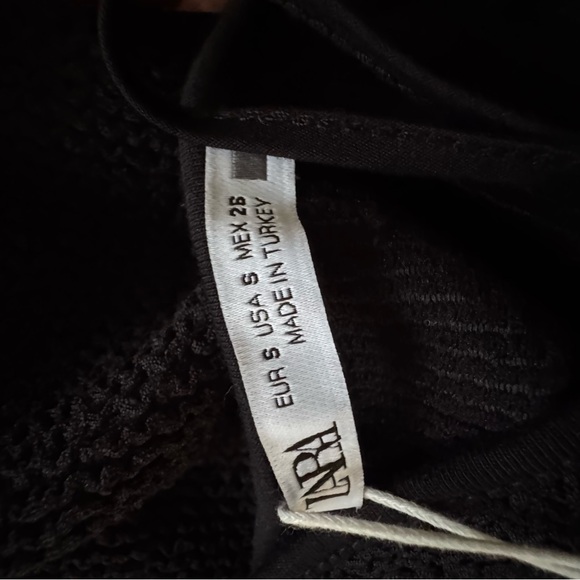 ZARA Casual Black Bodysuit NWT - Picture 7 of 7